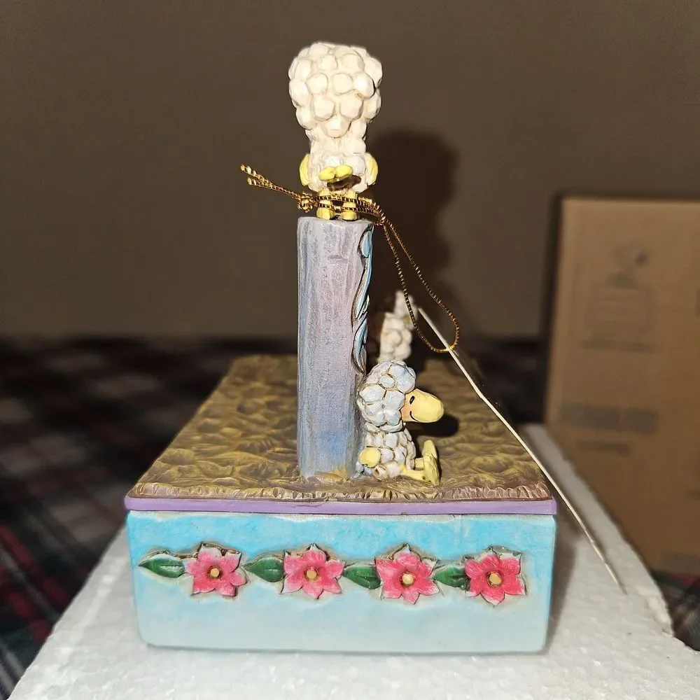 Jim Shore Peanuts Music Box 